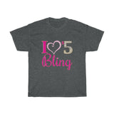 I Love $5 Bling T-Shirt - Regular