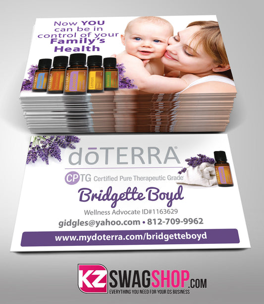 doTERRA Business Cards Style 2