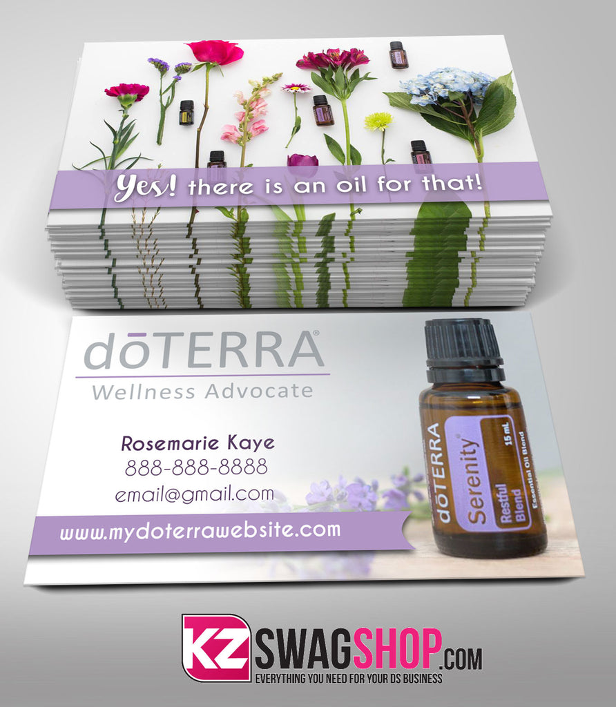 doTERRA Business Cards Style 4