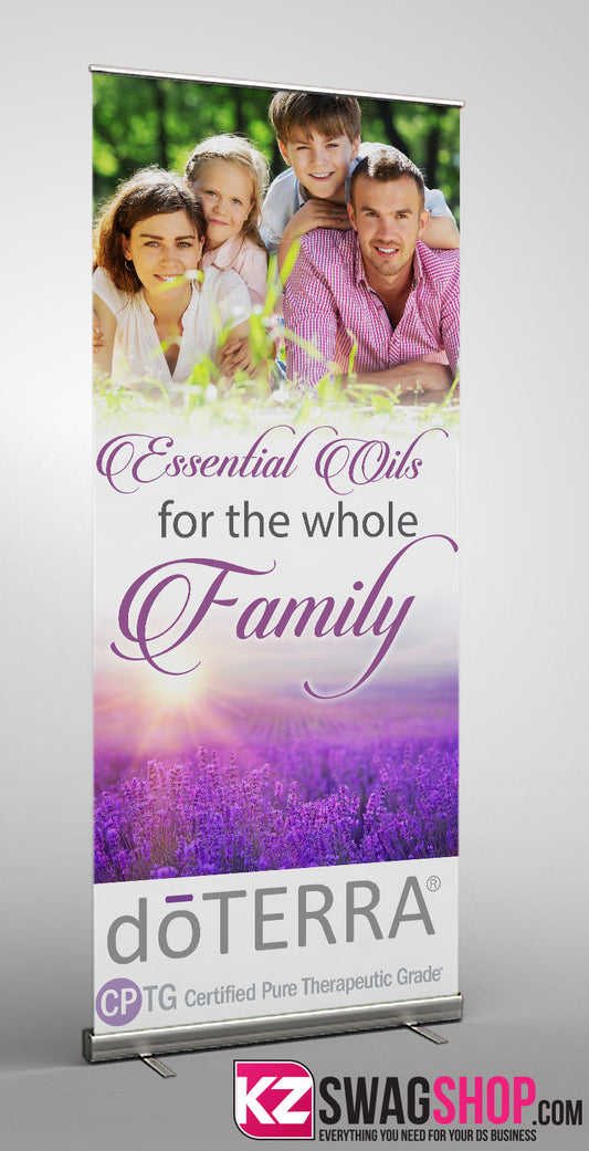 DoTerra Retractable Banner - Style 2