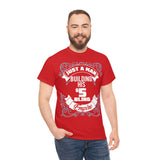 Just a man building his $5 Bling Empire T-shirt