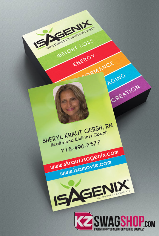 Isagenix Business Cards Style 3