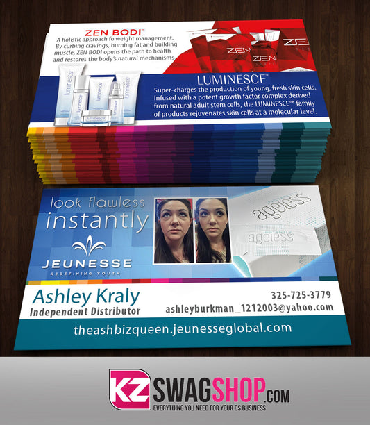 JEUNESSE Business Cards Style 4