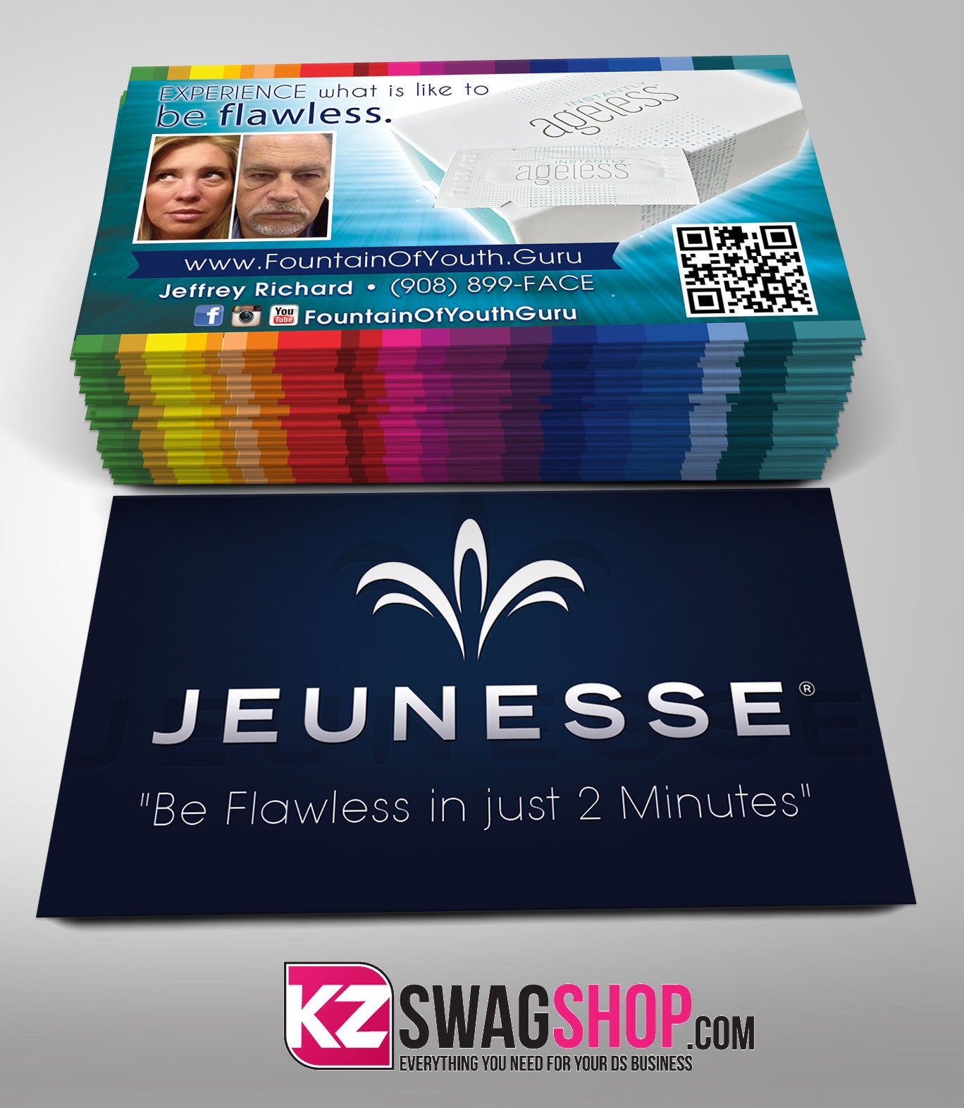 JEUNESSE Business Cards Style 8