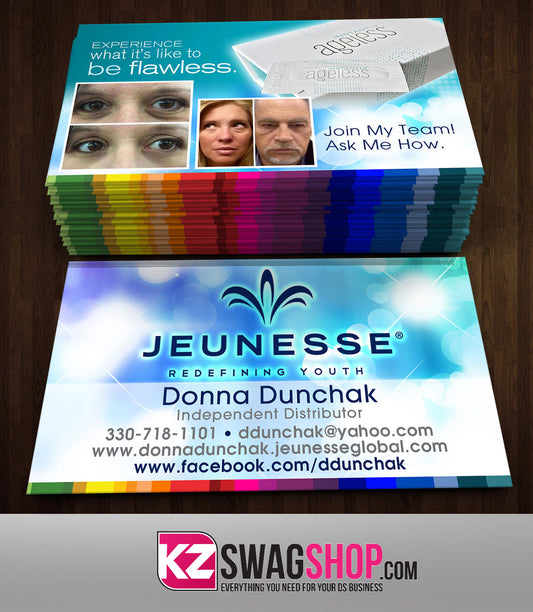 JEUNESSE Business Cards Style 9