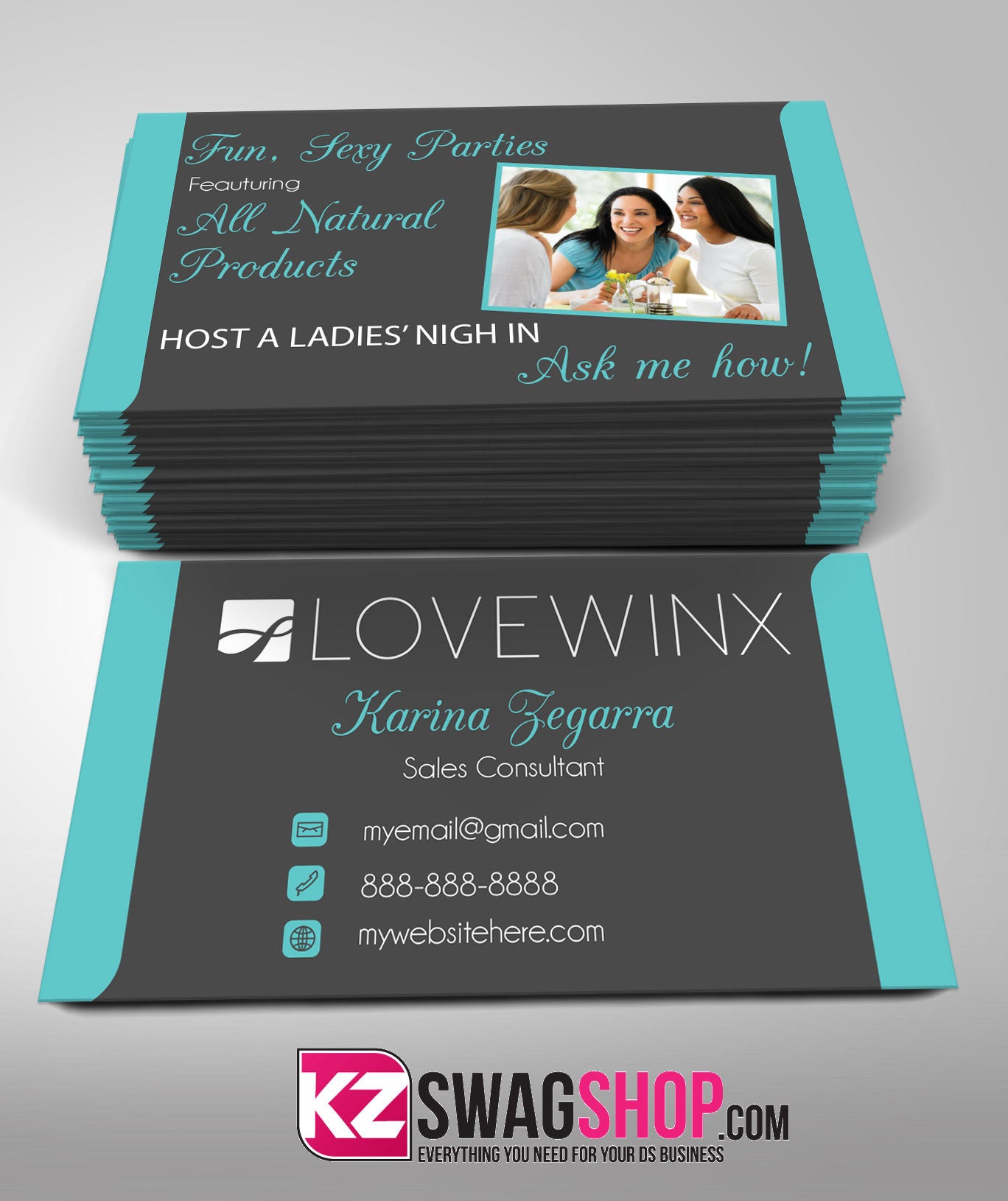 LOVEWINX Business Cards Style 2