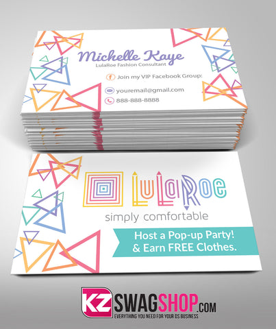 LulaRoe Business Cards Style 4