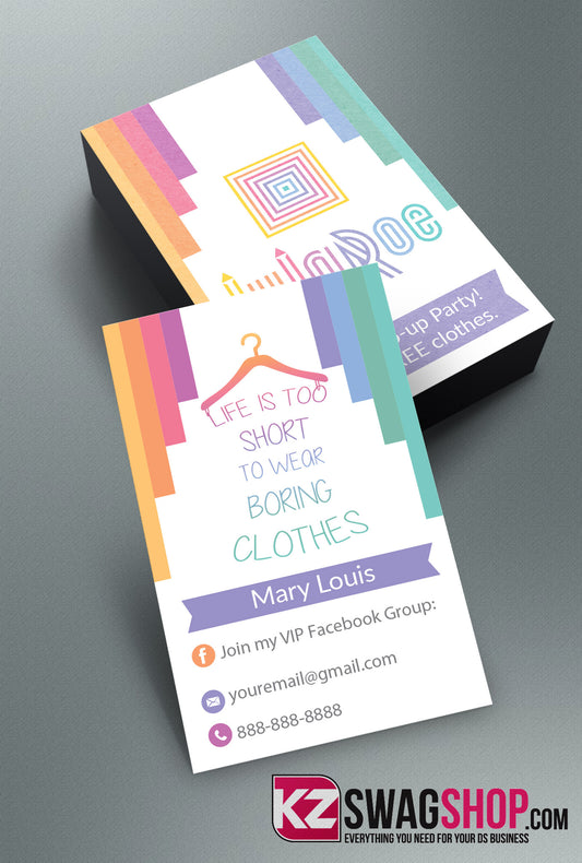 LulaRoe Business Cards Style 6