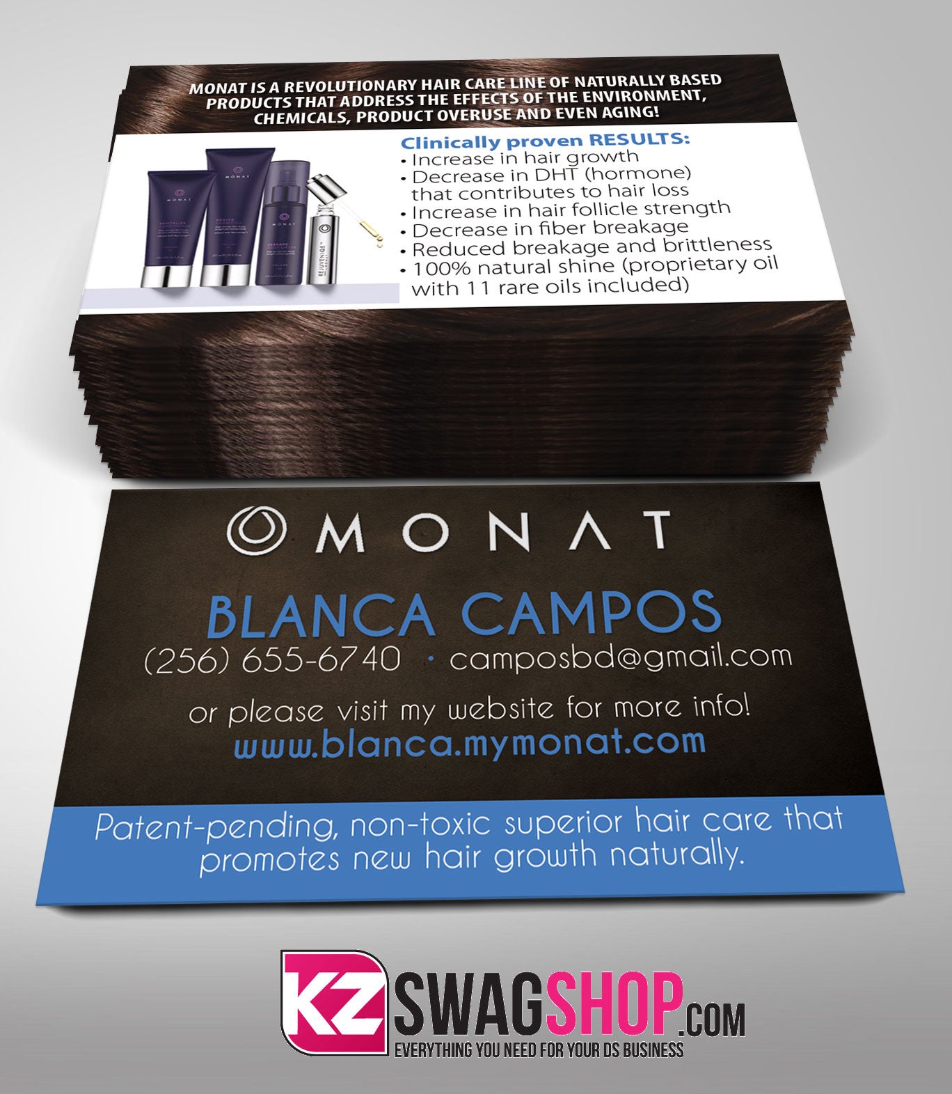 Monat Business Cards Style 2