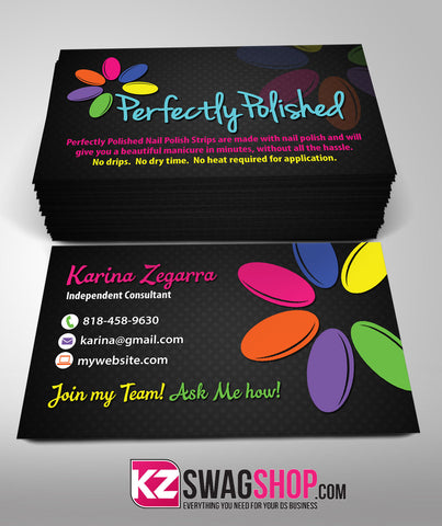 Perfectly Pollished Business Cards Style 1
