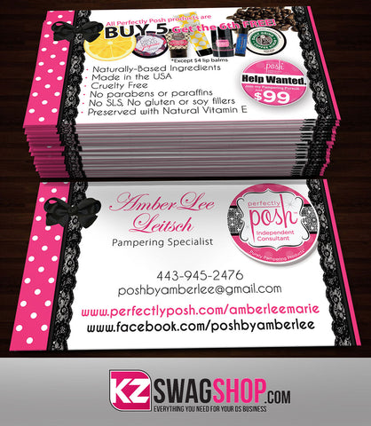 Perfectly Posh Business Cards Style 20