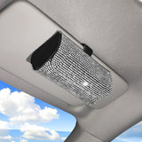Bling Rhinestone Car Glasses Case/Sunglasses Storage