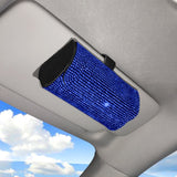 Bling Rhinestone Car Glasses Case/Sunglasses Storage