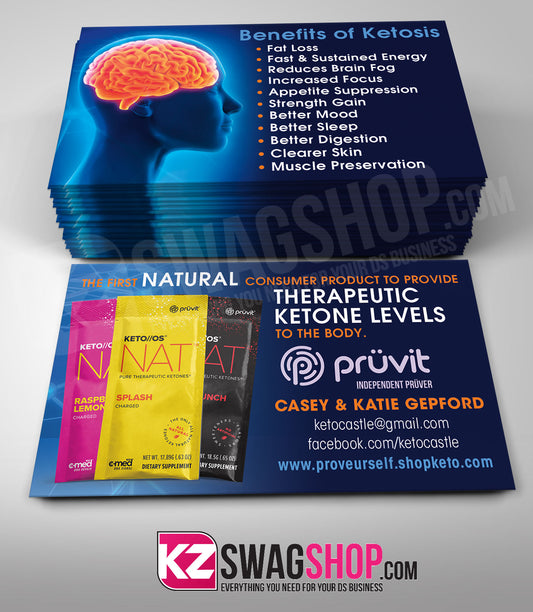 Pruvit Business Cards Style 1