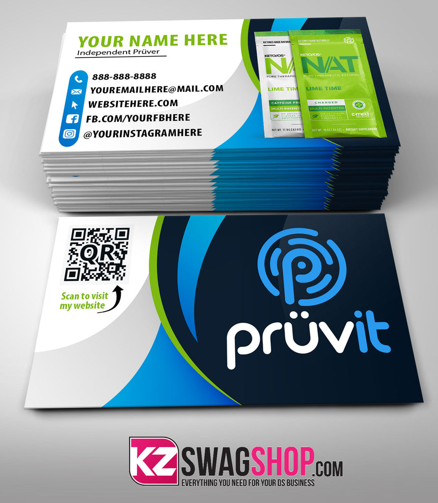 Pruvit Business Cards Style 10