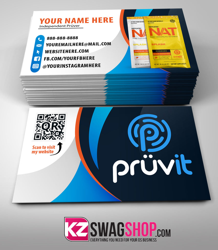Pruvit Business Cards Style 9