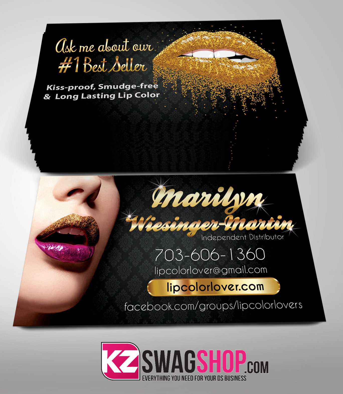 SeneGence Business Cards Style 5