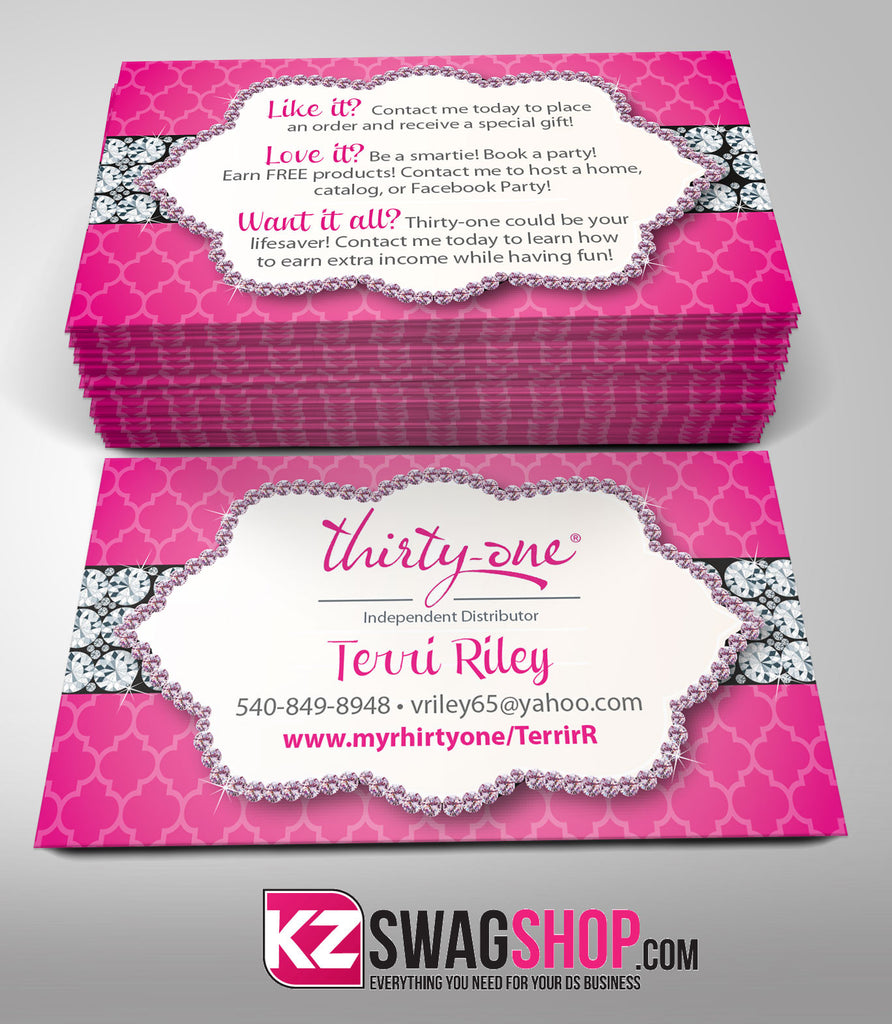 Thirty One Business Cards Style 4