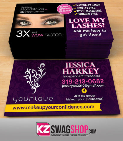 Younique Business Cards Style 3
